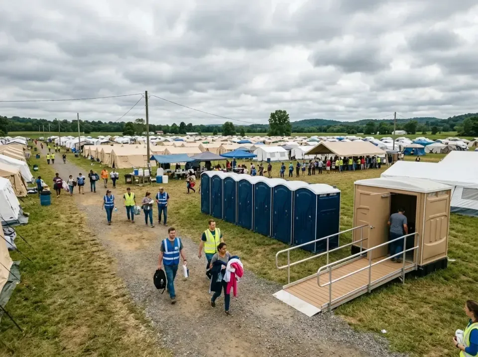 disaster-relief-camp-restrooms-010 — frequently asked questions, Dumpster & Portable Bathrooms Rental in Waynesville, OH